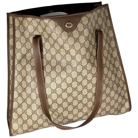 borsa gucci suopper|Gucci shoulder bag brown.